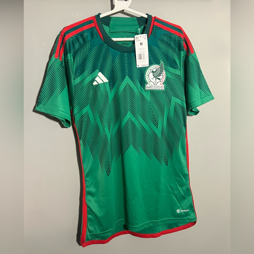 Adidas Mexico 22 Home Soccer Jersey